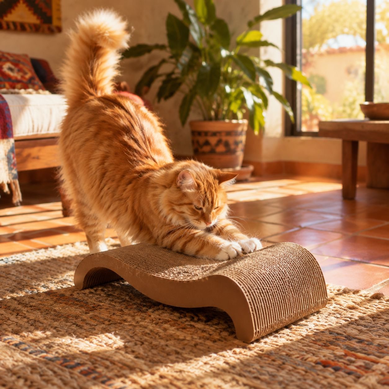 Rascador para gatos