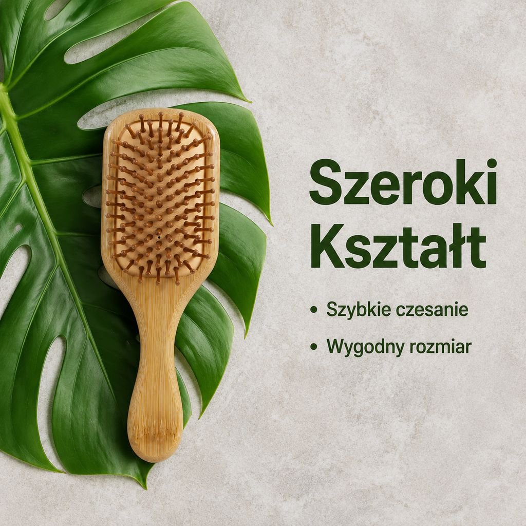 Grzebień do masażu głowy i stylizacji włosów do użytku domowego