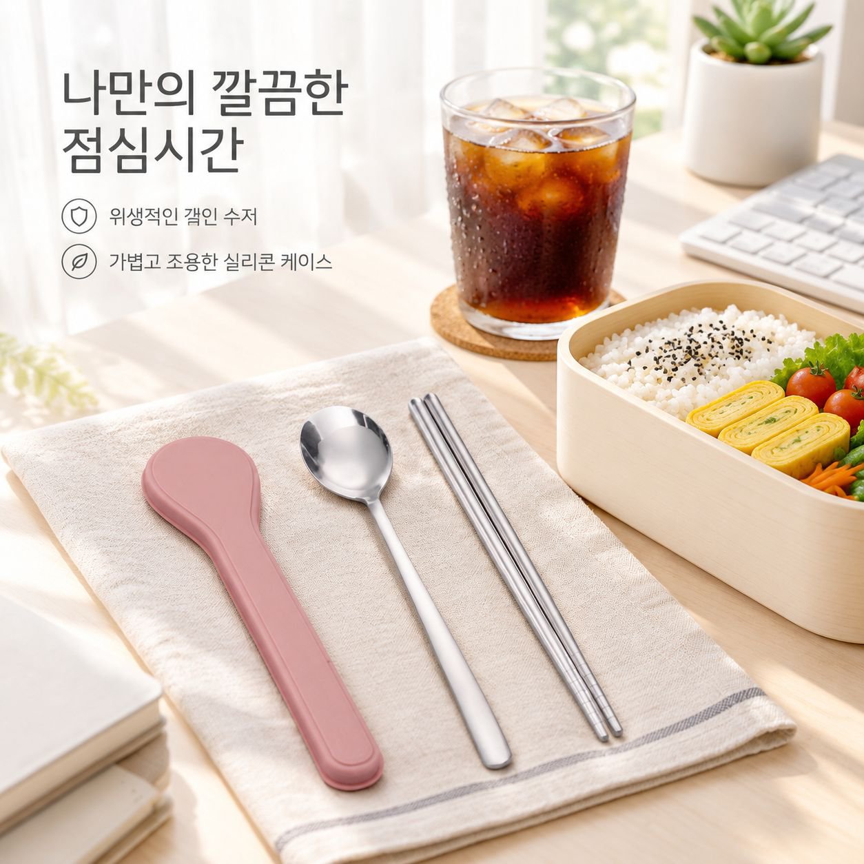 창의적인 식기 조합