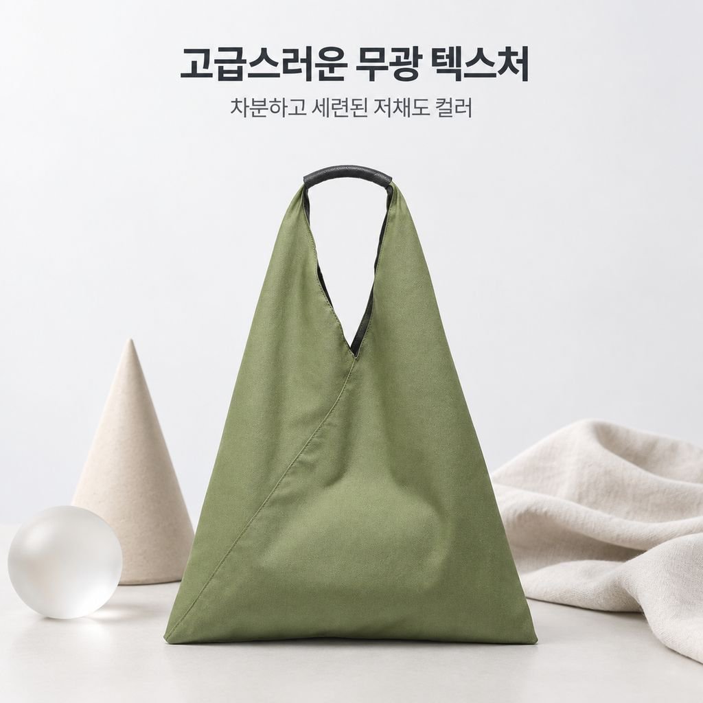 스타일리시 심플 한국 버전 대용량 패치워크 캔버스 가방