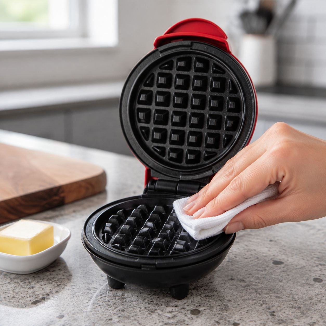 Multifunctional Mini Sandwich Waffle Maker Breakfast Bread Baker