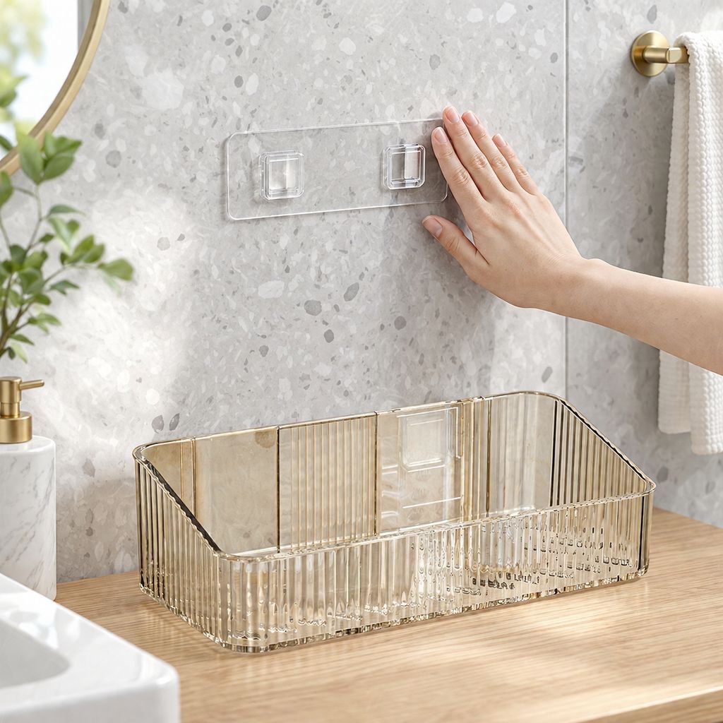 Draining Bathroom Storage Caddy