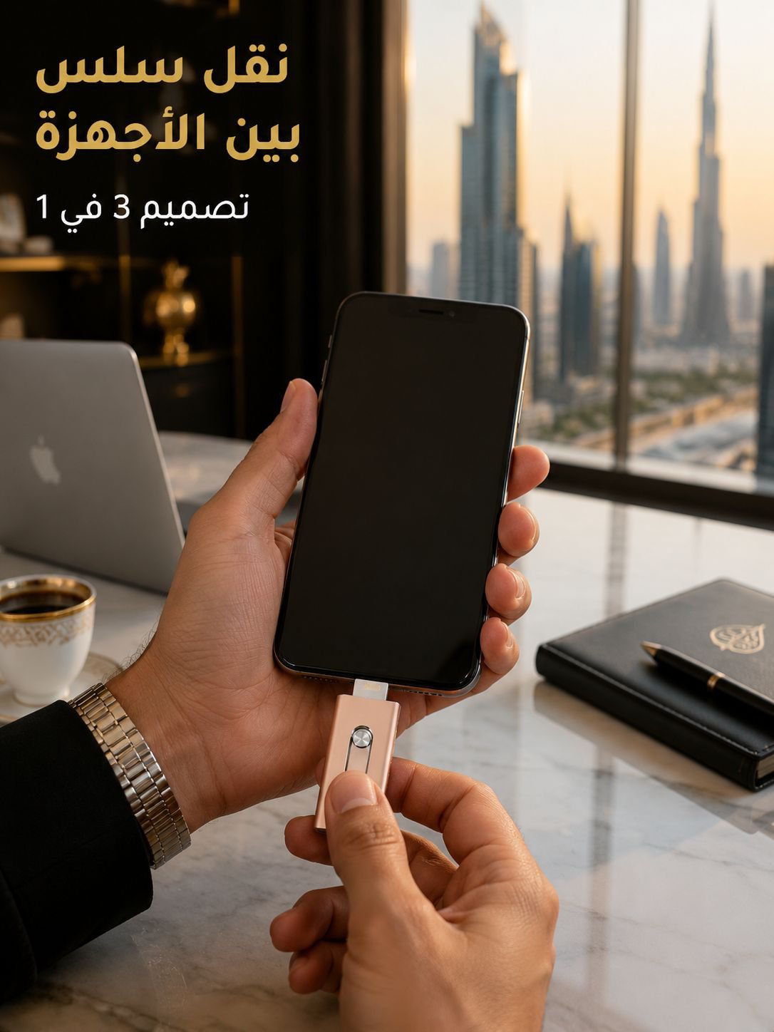 قرص صلب فلاش عالي السرعة بثلاث وظائف