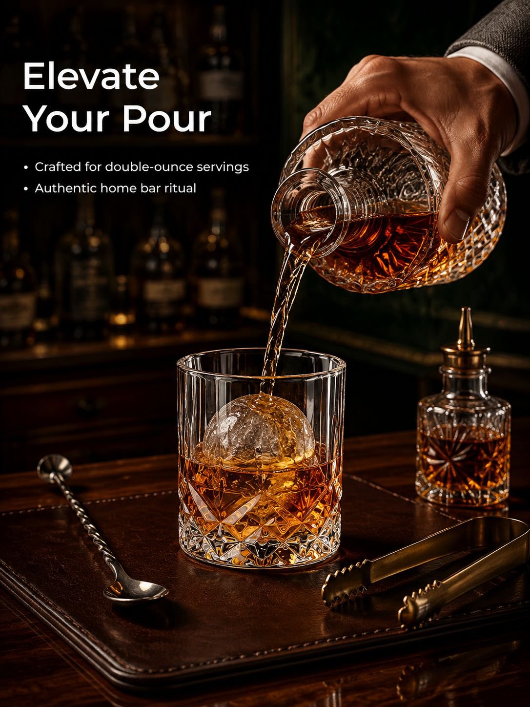 Luxury High-Clarity Crystal Goblet