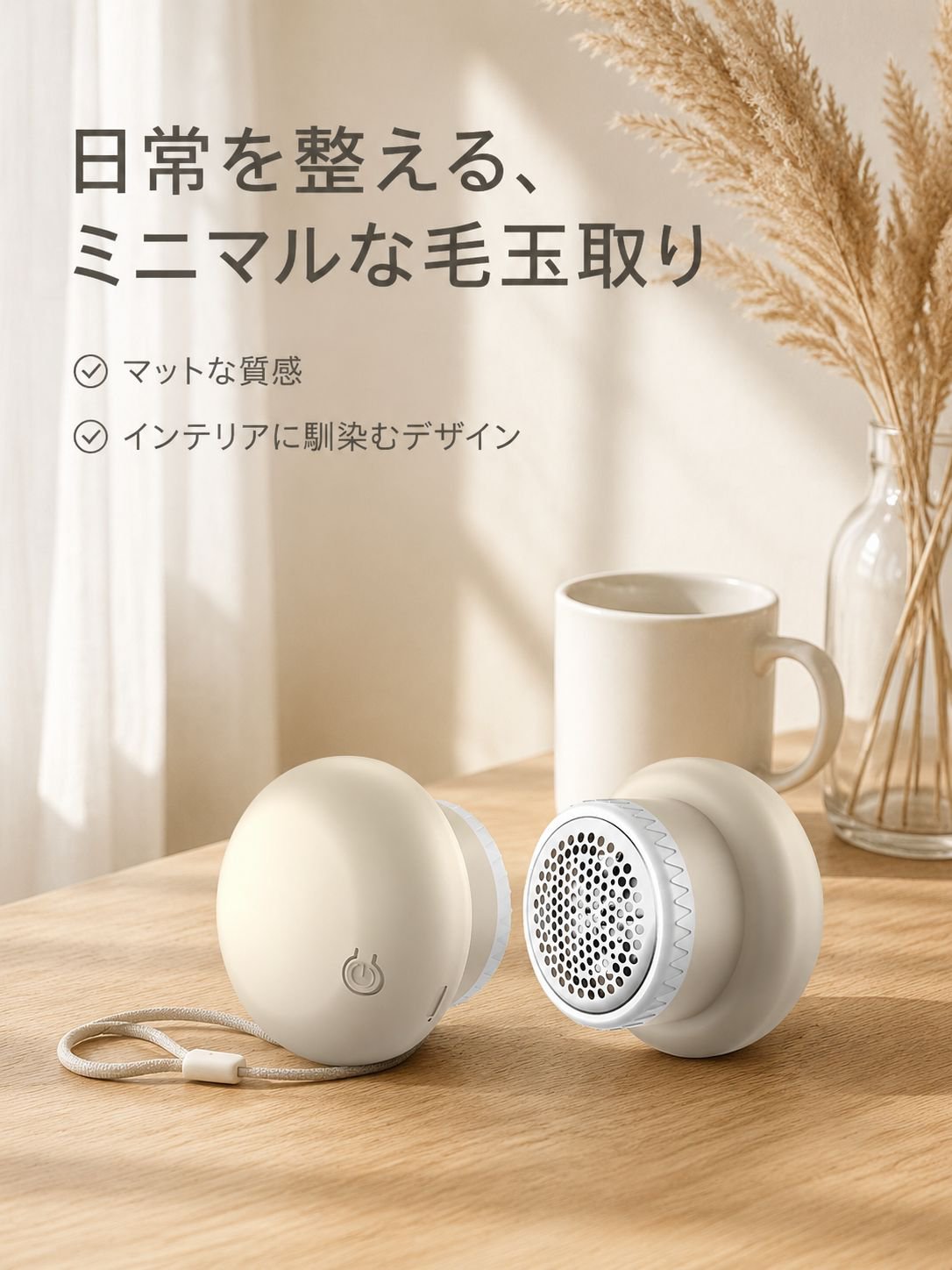 多機能充電式衣類毛玉取り器