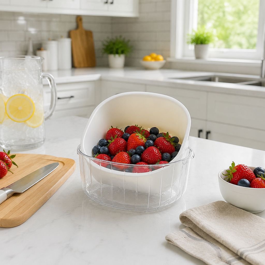 Multipurpose Fruit Drain Basket