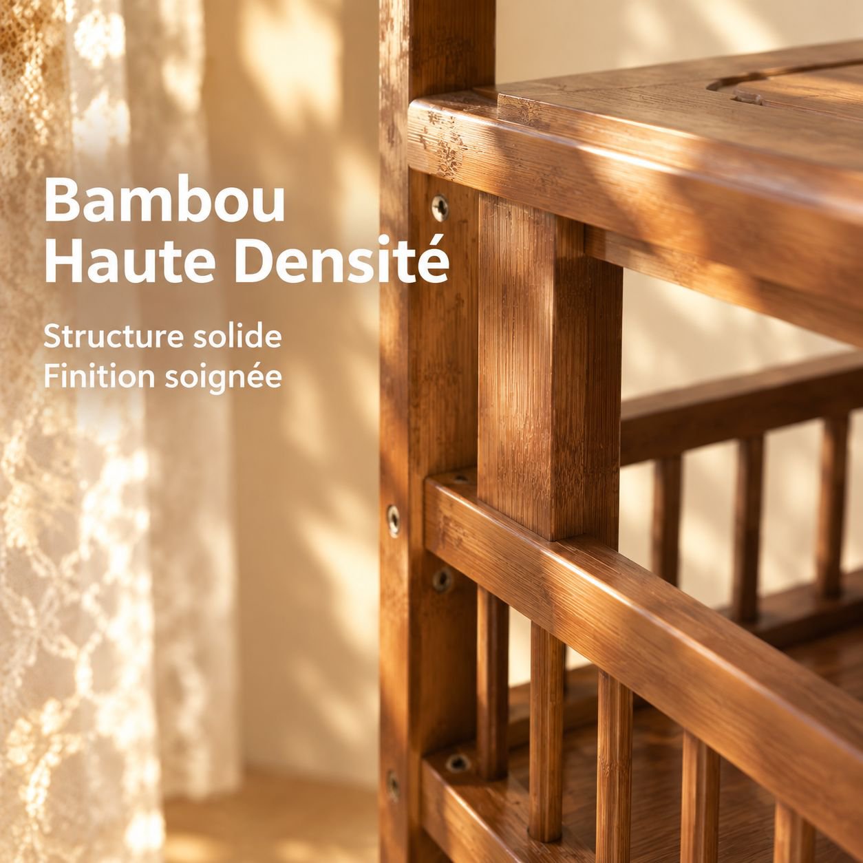Meuble à Thé Bout de Canapé Salon Petite Table Basse Étagère de Rangement