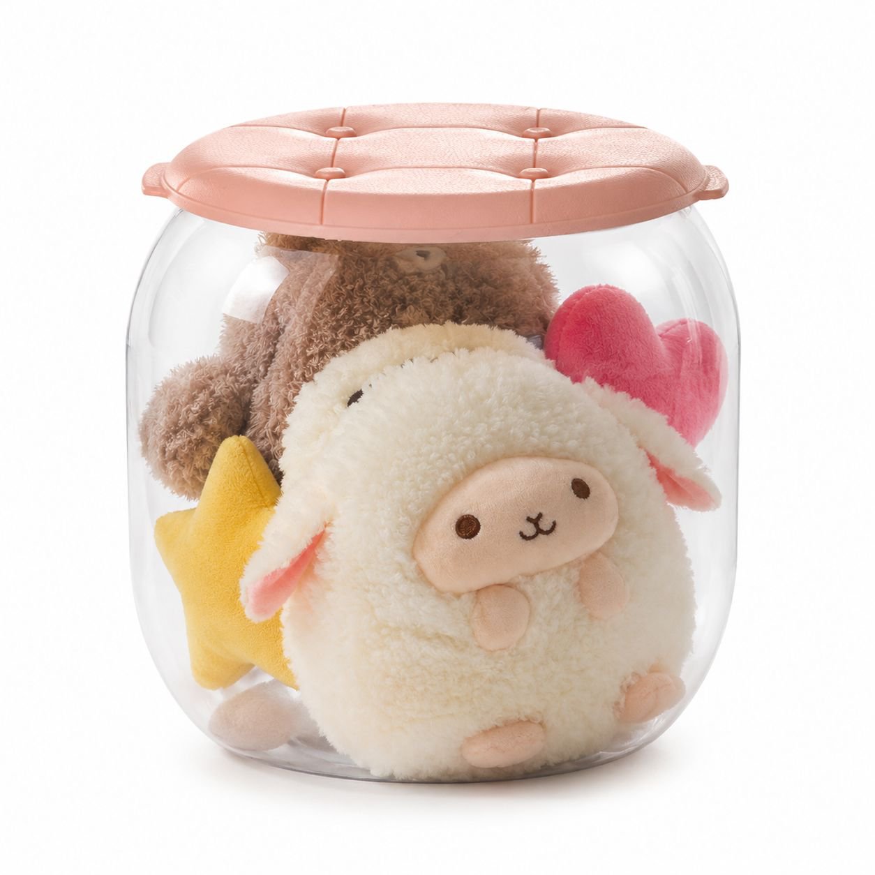 Living Room Plush Toy Storage Box Children's Toy Storage Stool