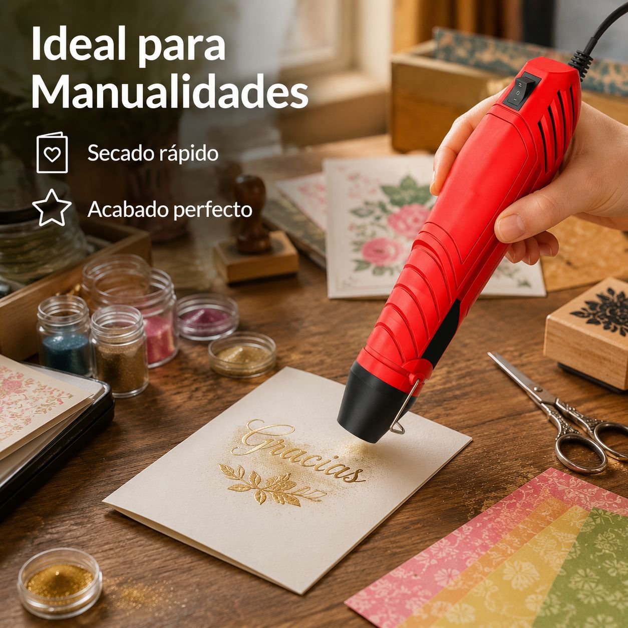 Mini pistola de calor