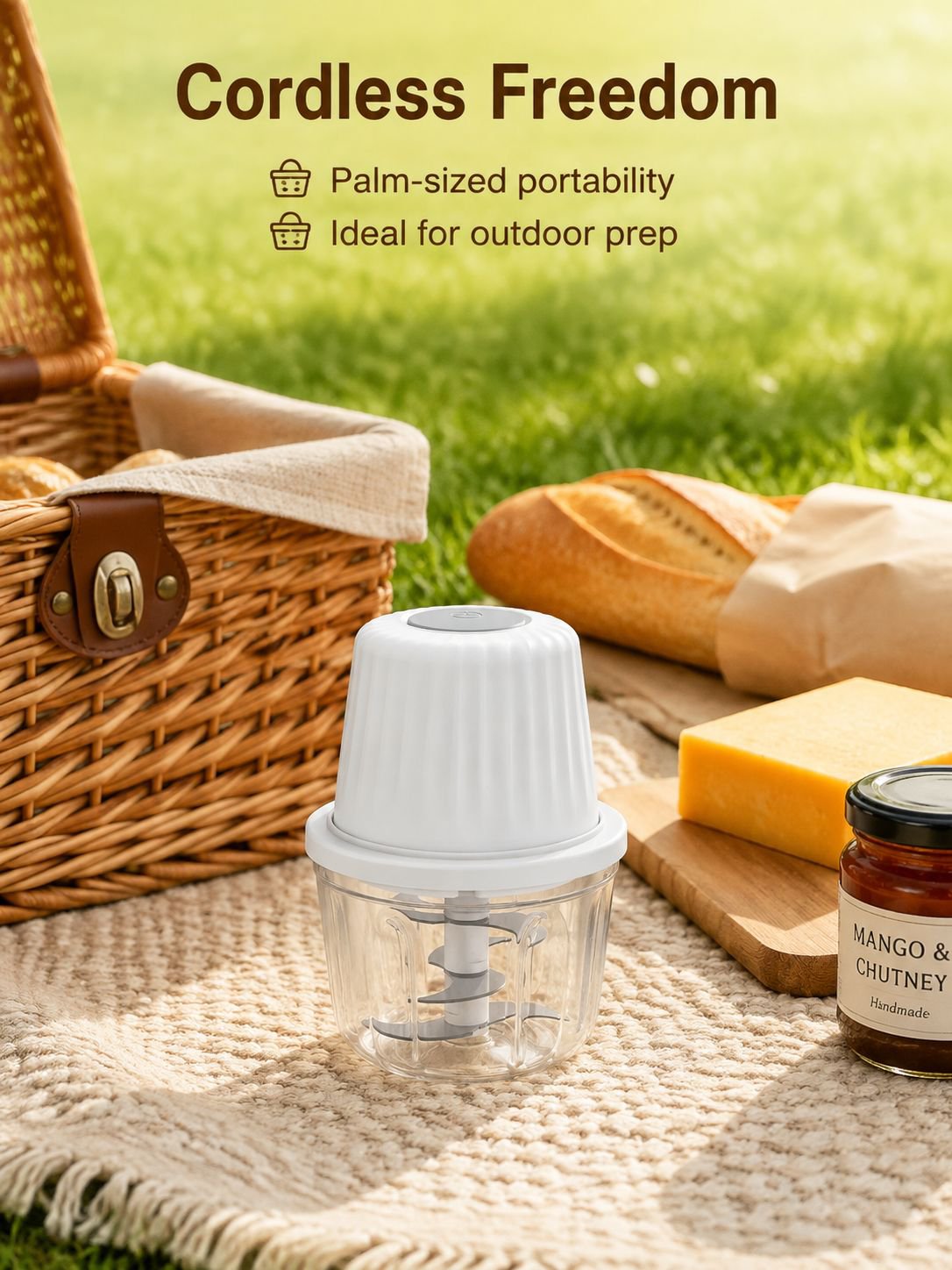 Cordless Mini Garlic Chopper