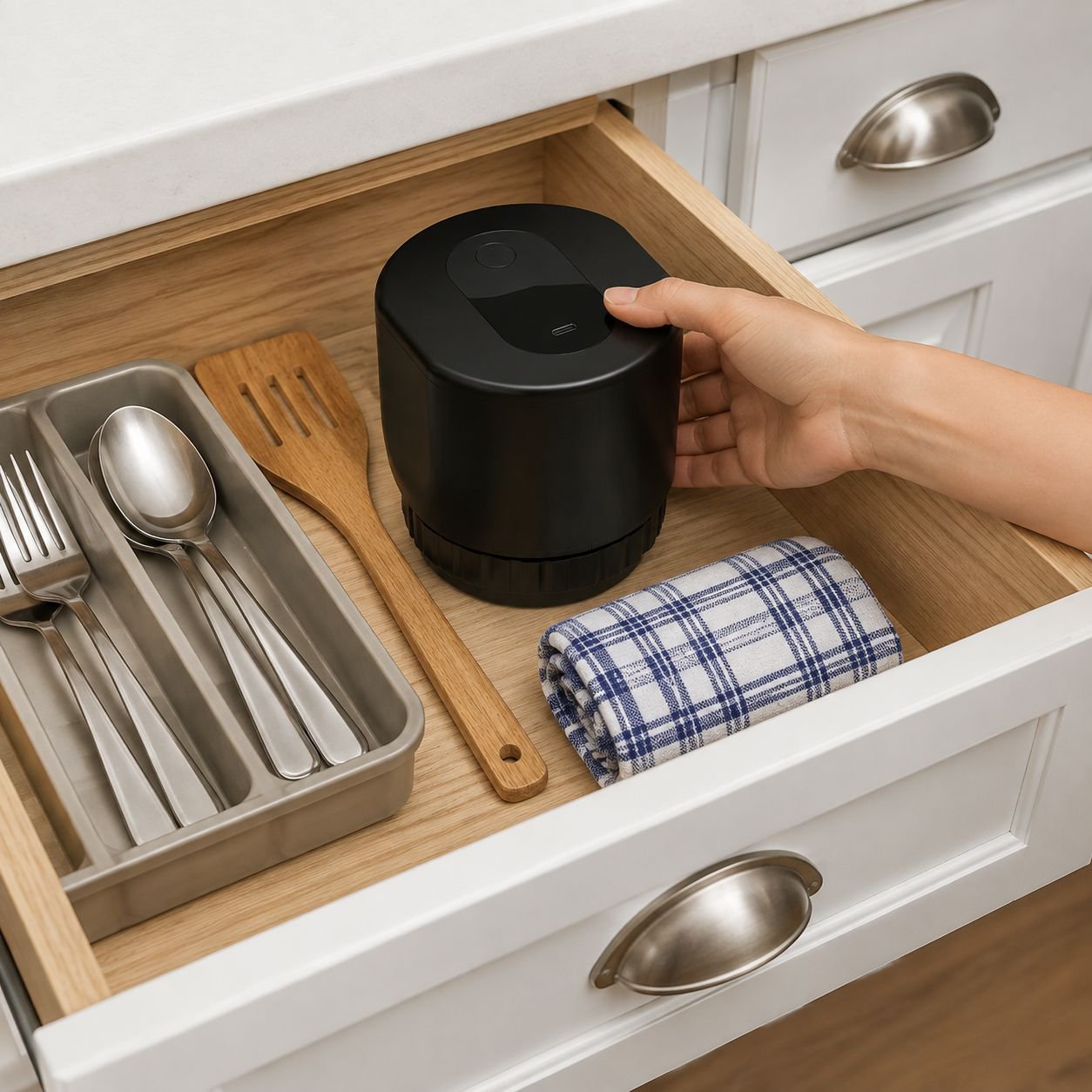 Mini máquina selladora al vacío para alimentos, especial para tarros Mason, uso doméstico