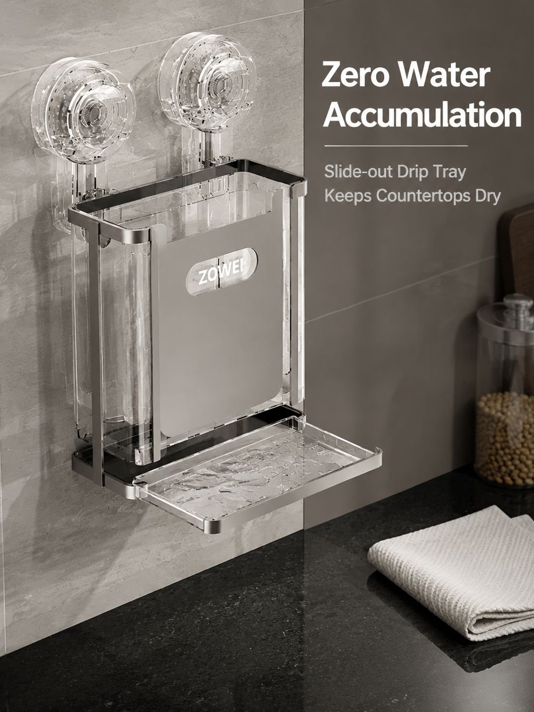 Wall-mounted chopstick holder