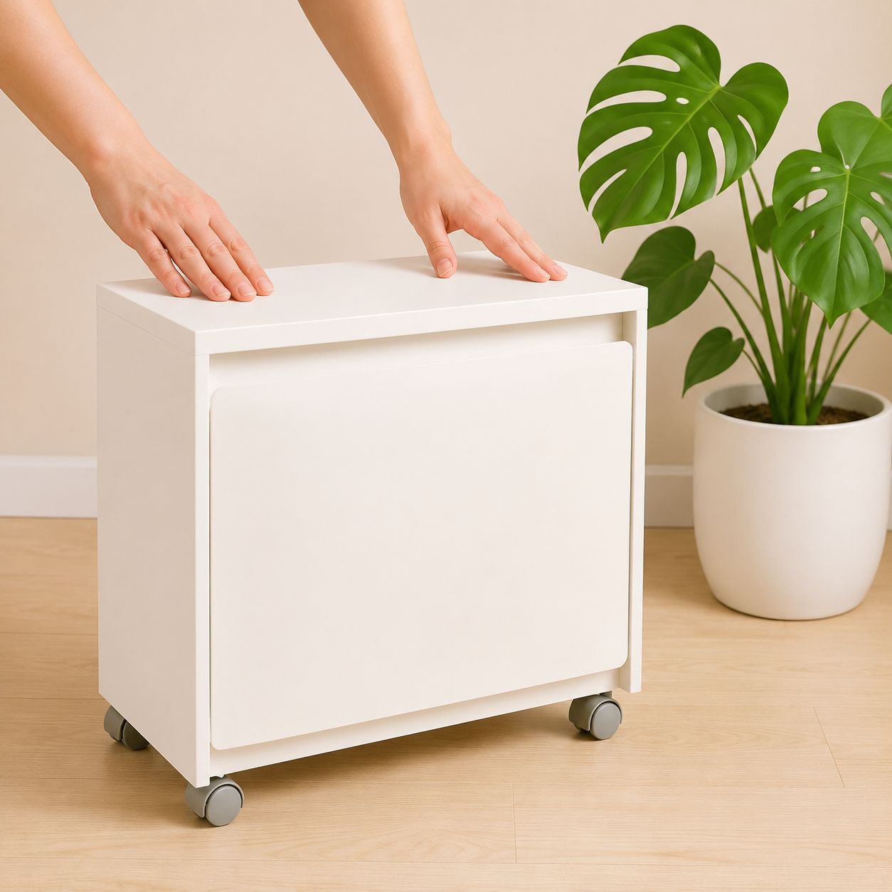 Modern design storage box for home use
