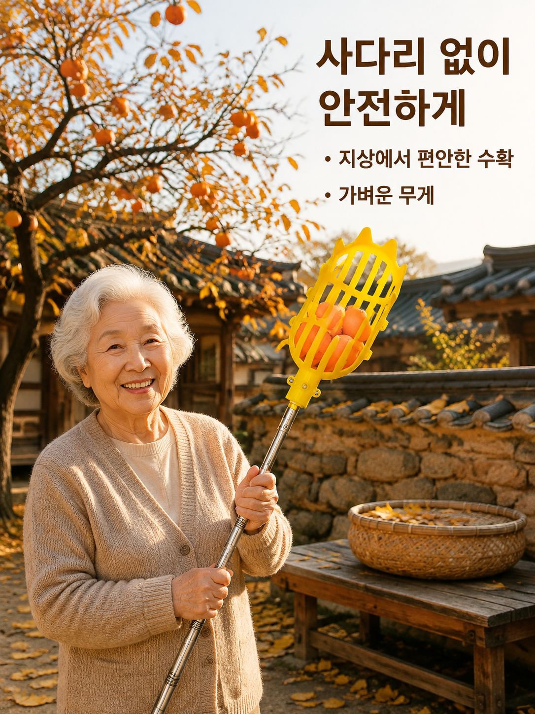 공중 과일 수확기