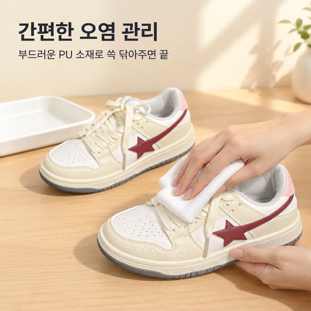 두꺼운 밑창 미국풍 빈티지 스타 보드 신발 학생용 여성 캐주얼 화이트 신발