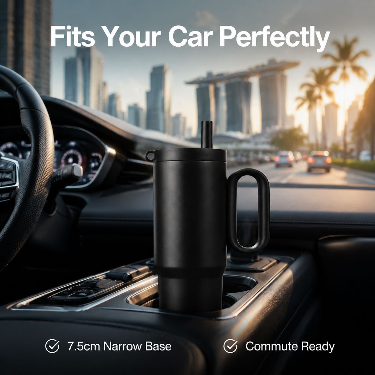 Fashionable Large-Capacity Insulated Mug