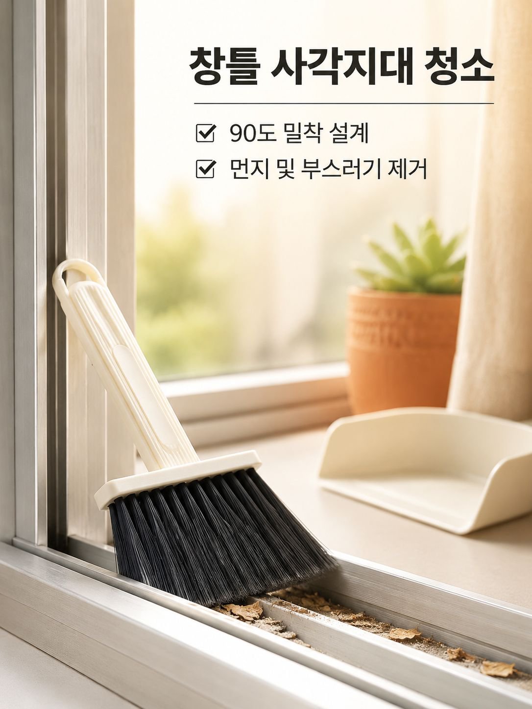 다용도 주방 틈새 브러시