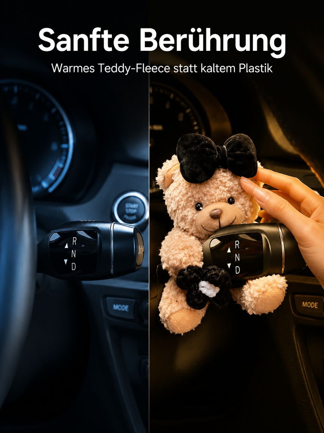 Bärenförmiger Auto-Schalthebel als Geschenkidee