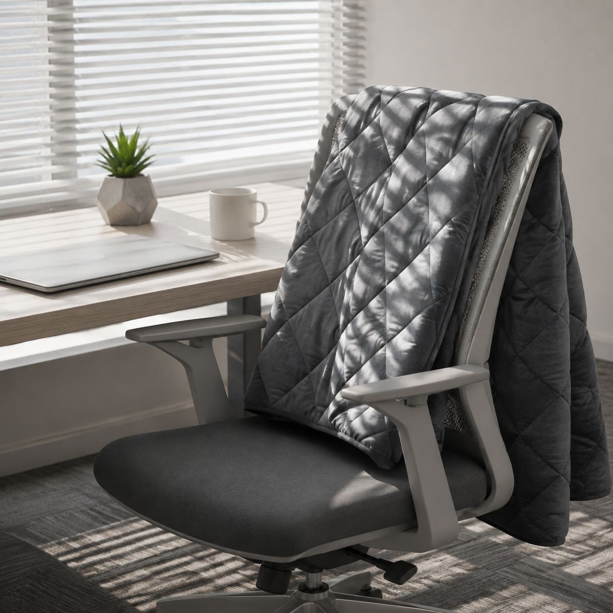 Lightweight breathable blanket for summer comfort