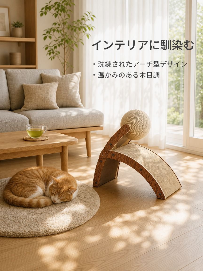 自分で遊べる耐久猫用おもちゃ 爪とぎ神器