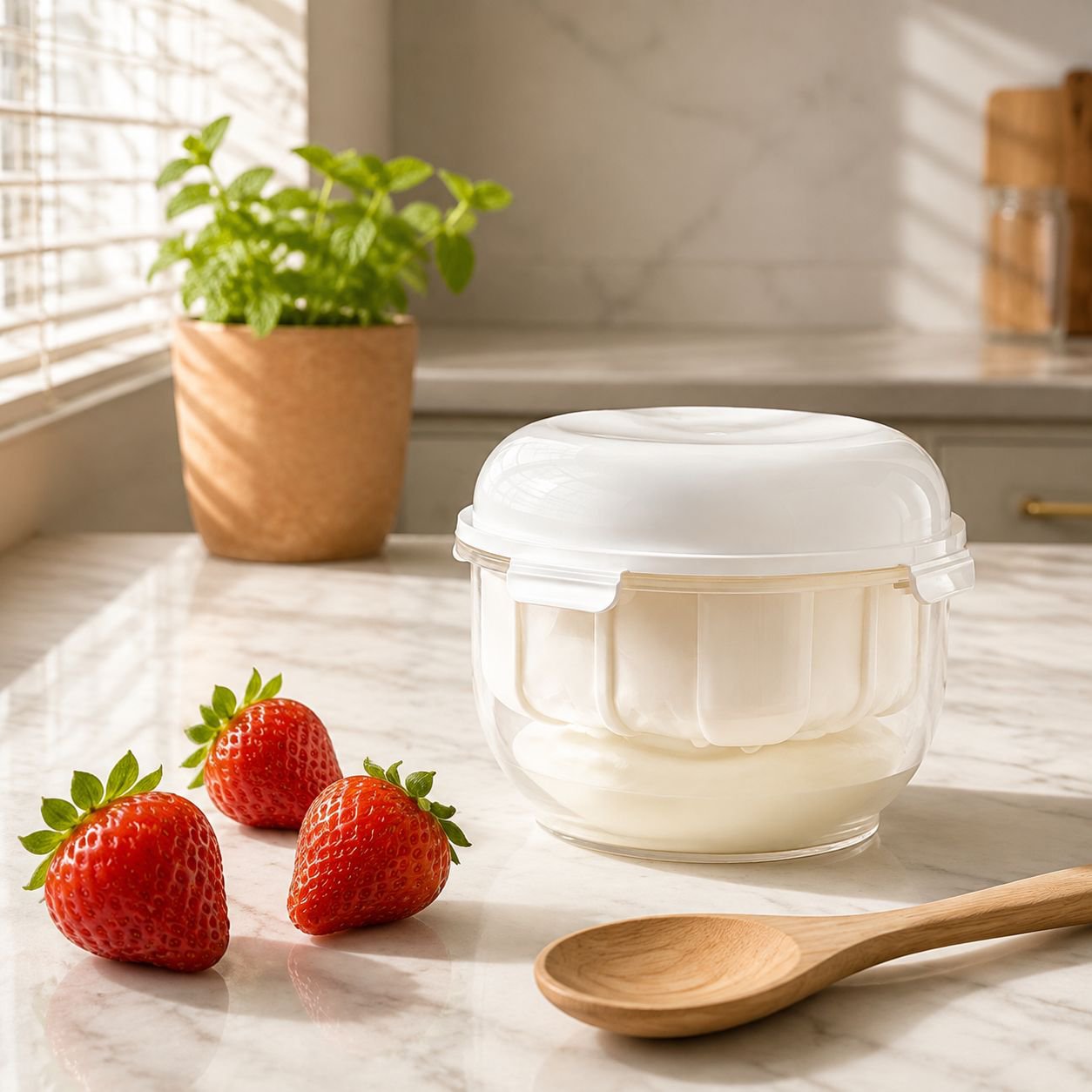 Filtro de yogur en frío – Colador para yogur griego