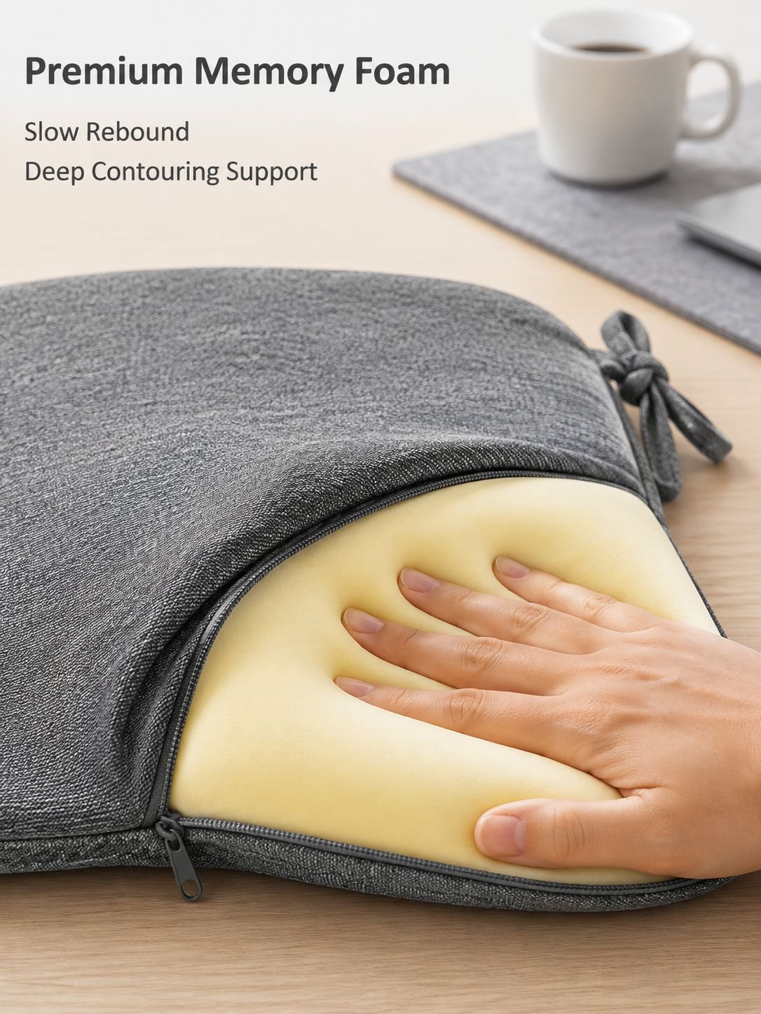 Ergonomic Horseshoe Seat Pad