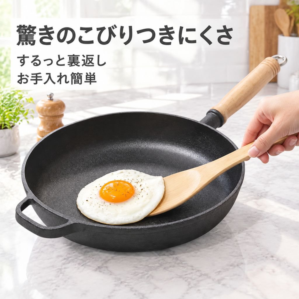 厚手ノンスティックエッグ・ステーキパン