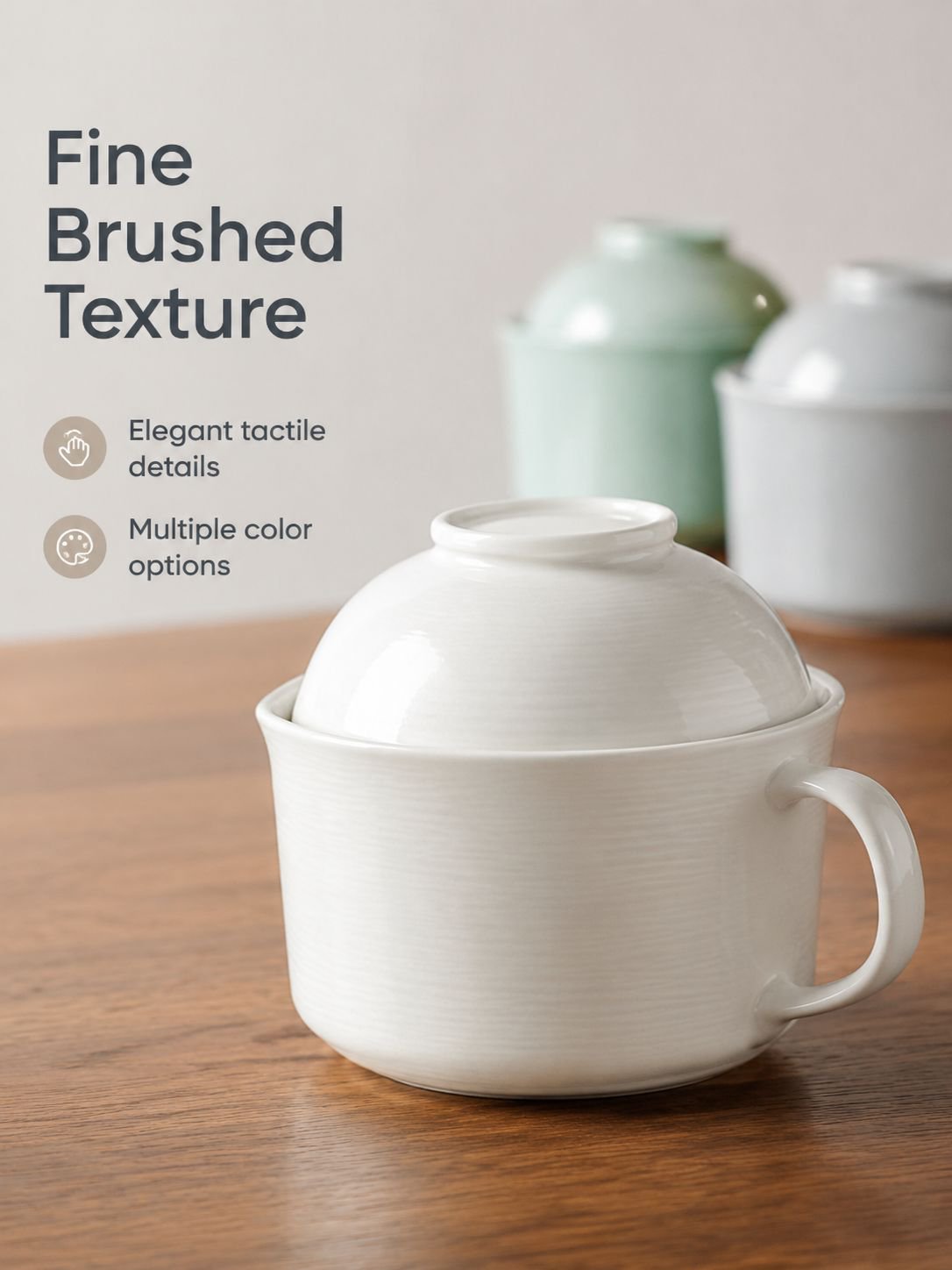 Heat resistant 1200 degree ceramic cup