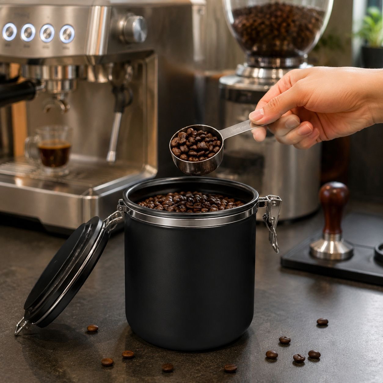 Airtight Coffee Bean Storage Container