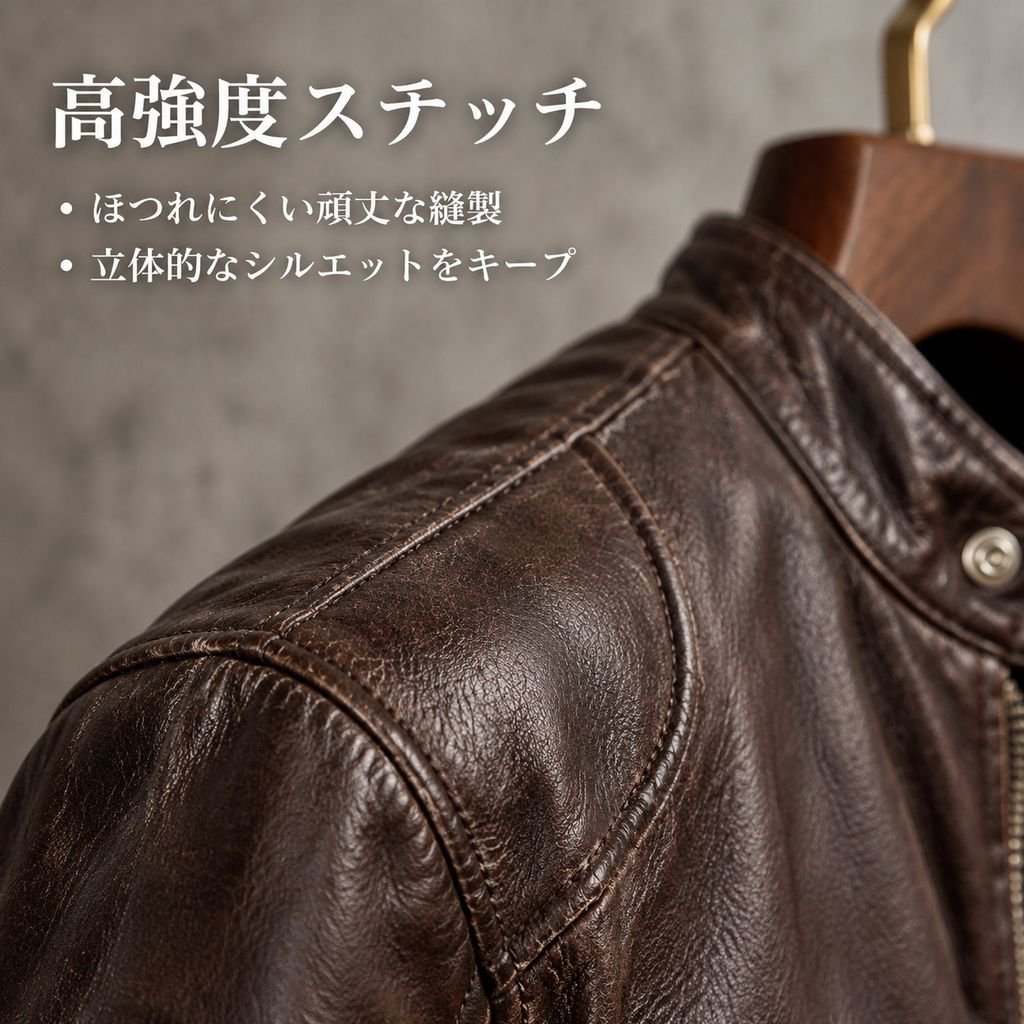 メンズレザージャケット