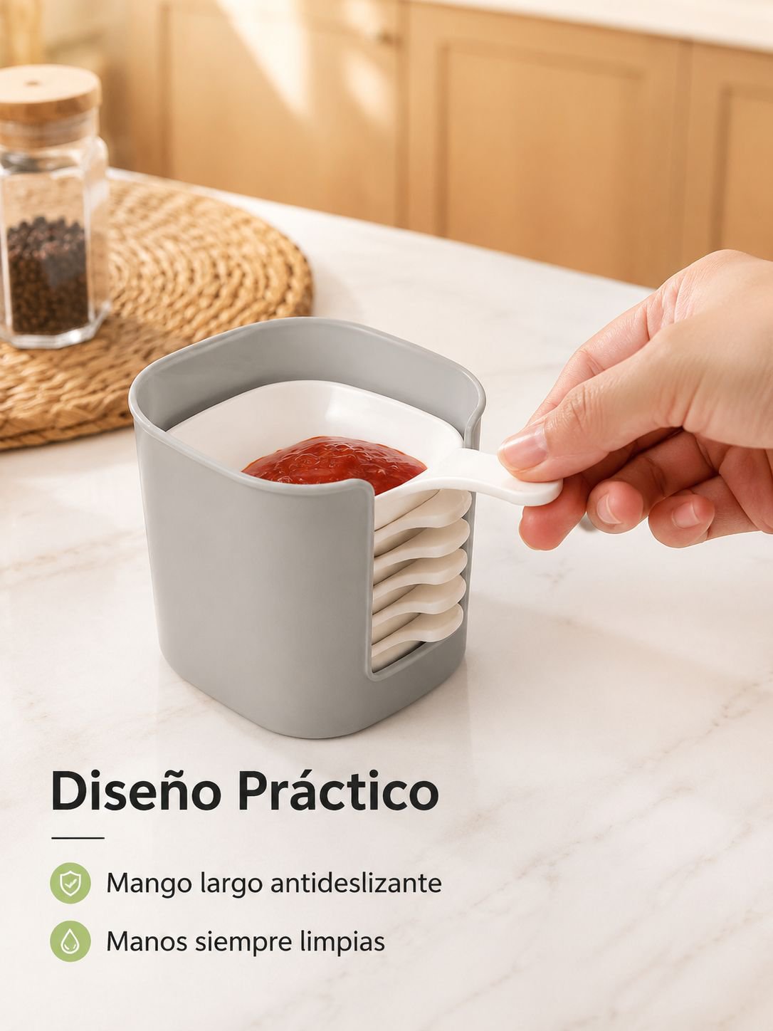 Set de platillos para especias