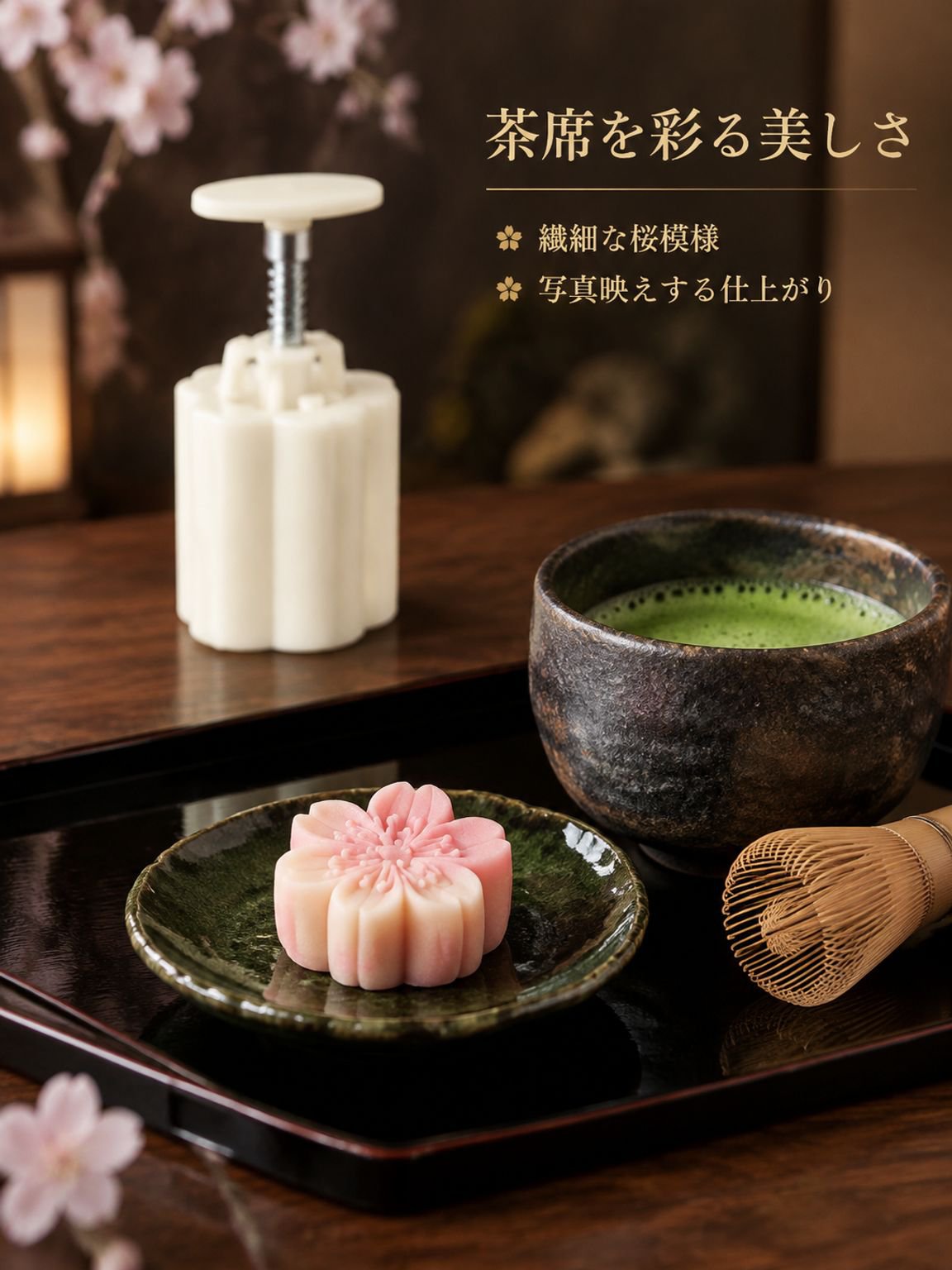 手押し式月餅型