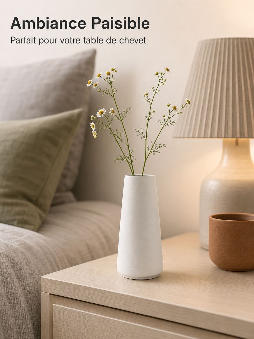 Gros plan sur la texture non émaillée du vase