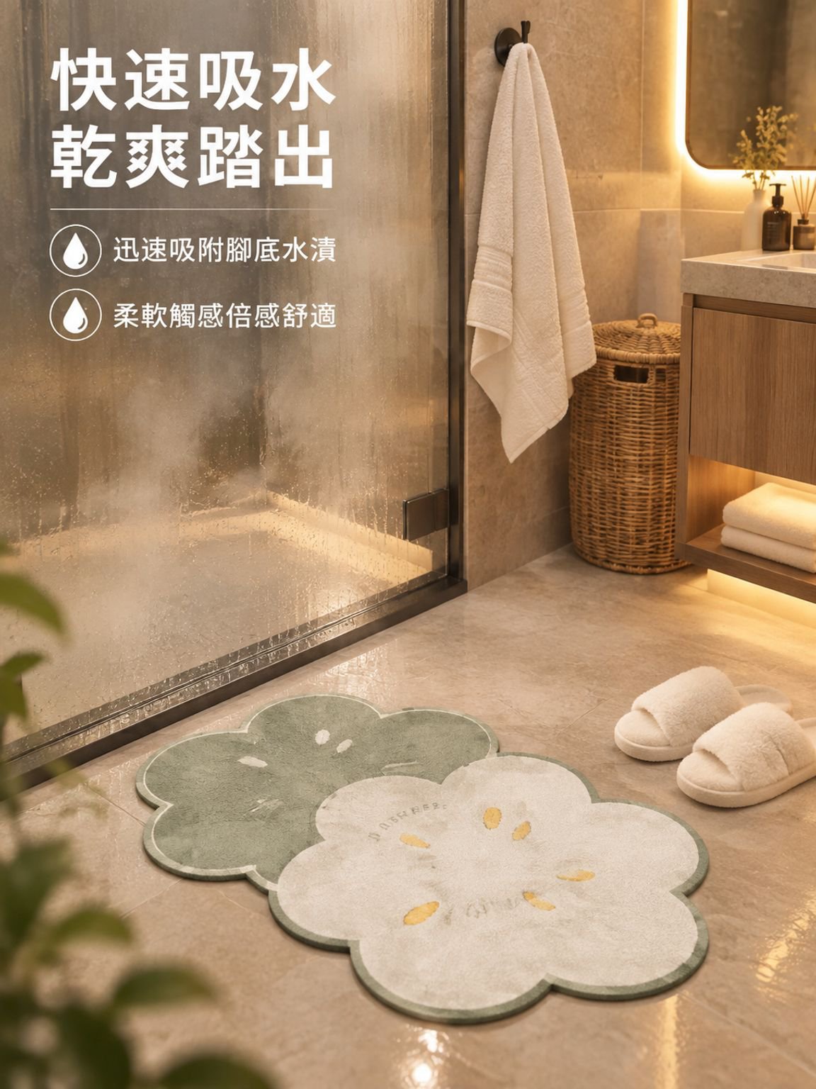 強吸水地墊