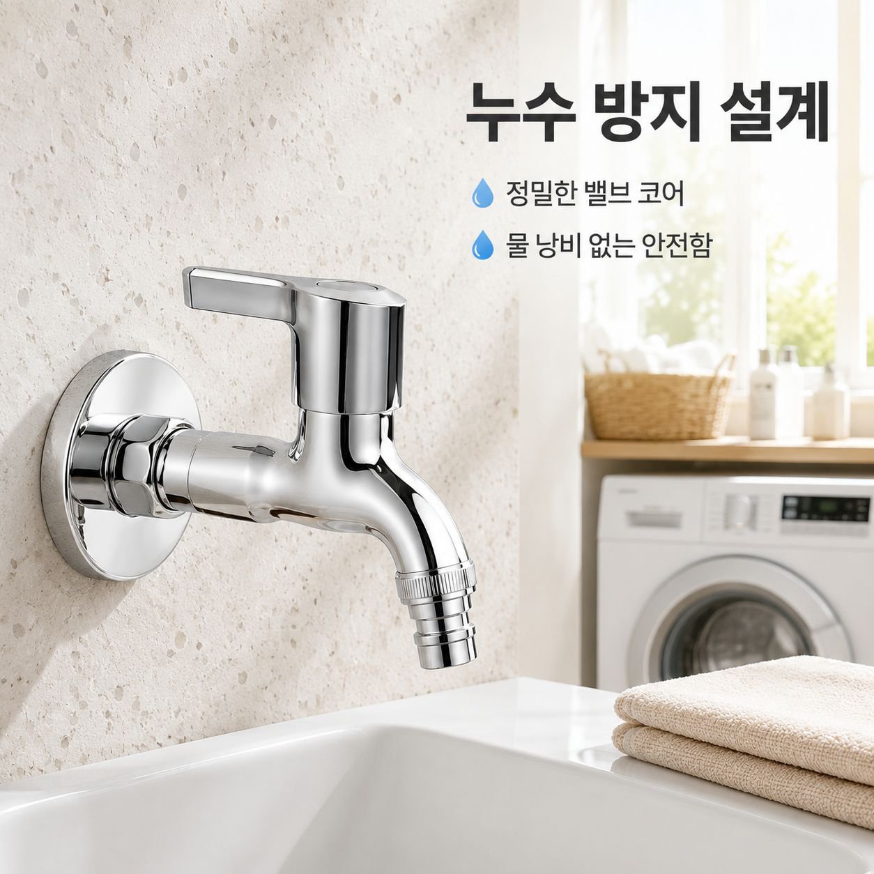 구리 재질 가정용 4점식 연장 커넥터 수도꼭지