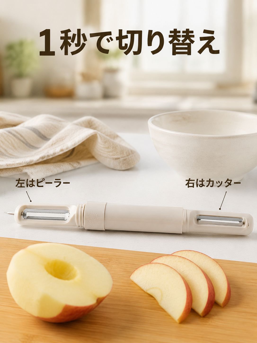 両頭多機能フルーツピーラー