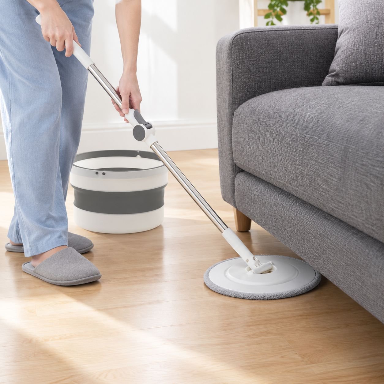 Multifunctional Rotatable Foldable Mop