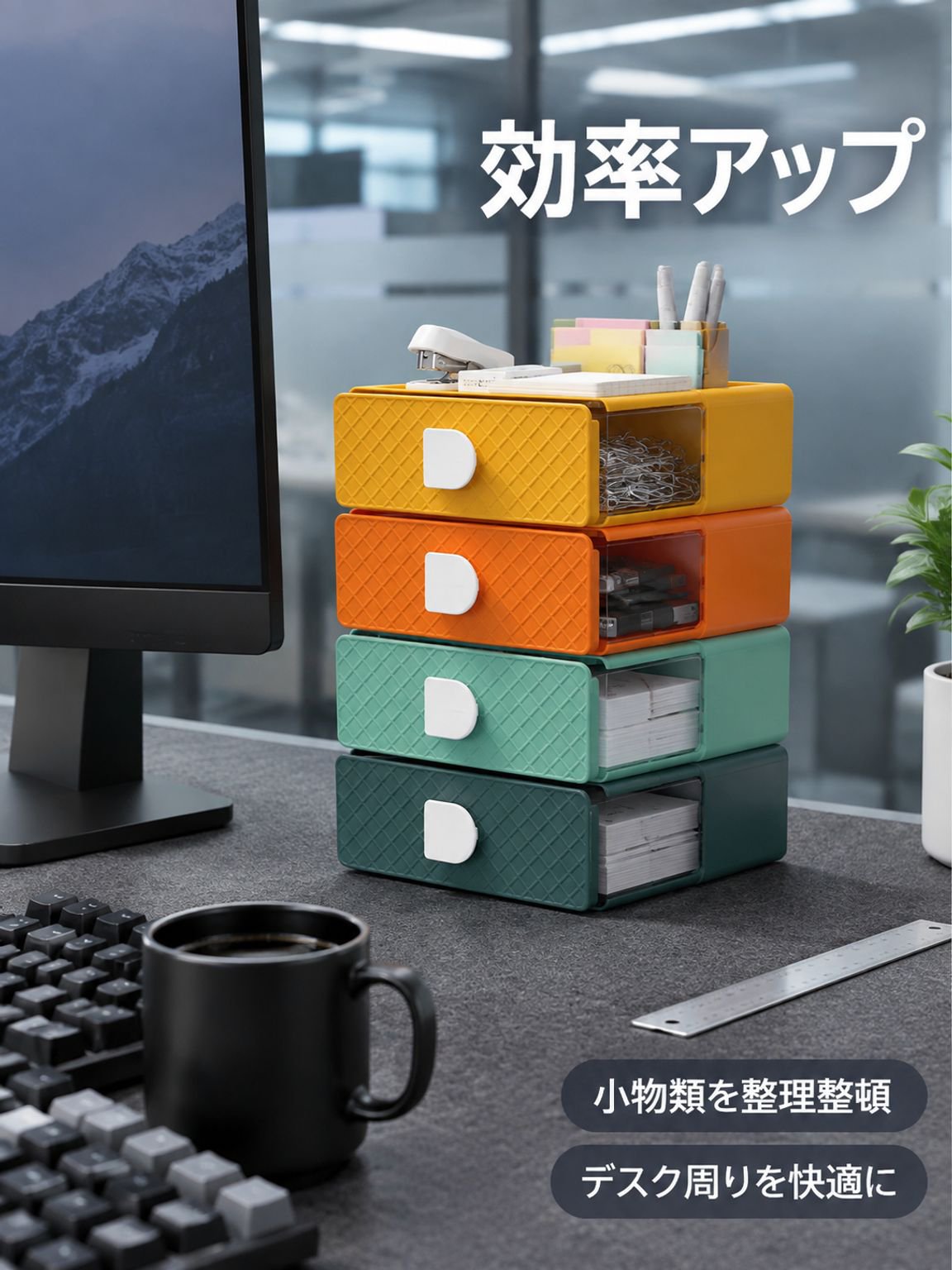 卓上収納ボックス