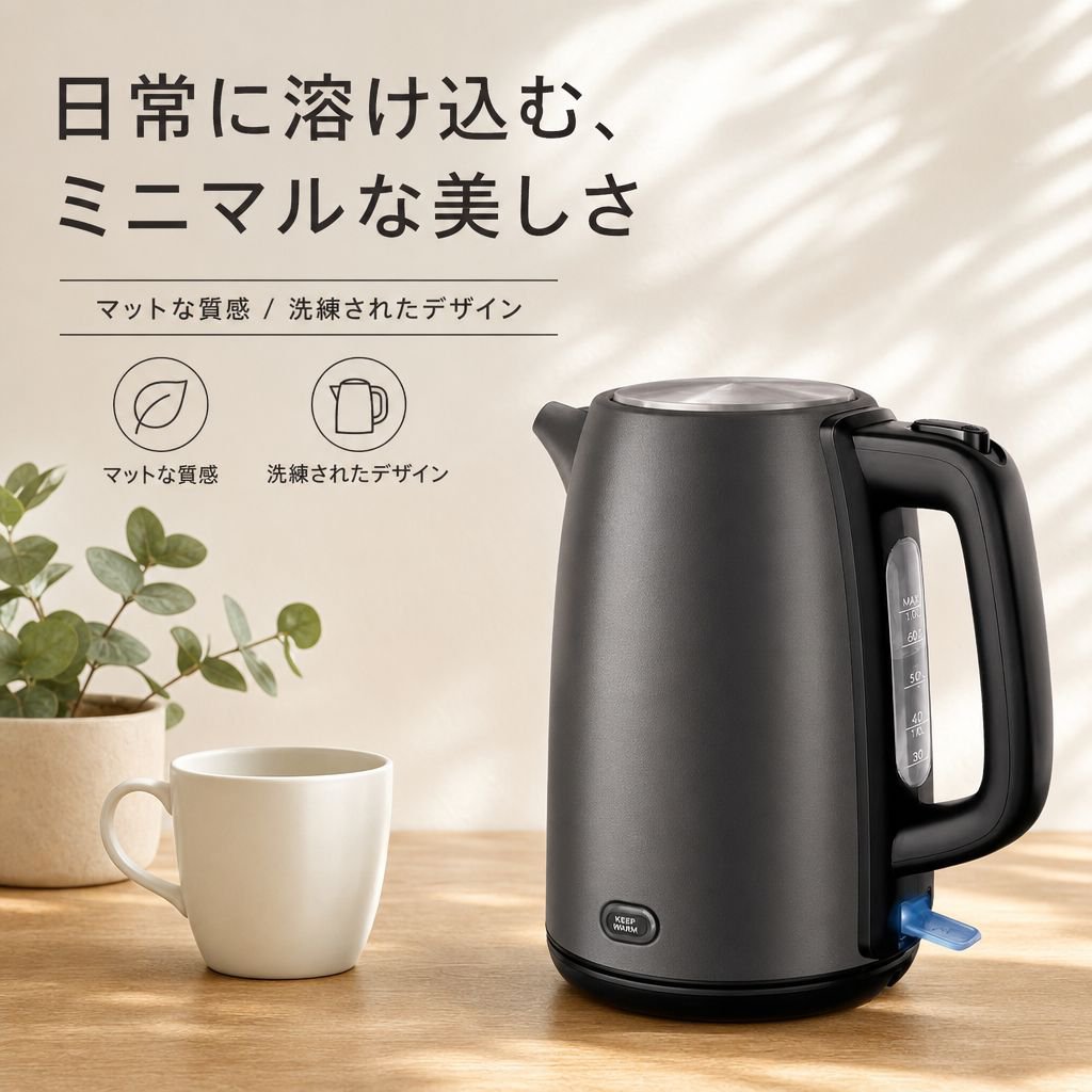 家庭用保温電気ケトル 乾燥防止自動電源オフポット