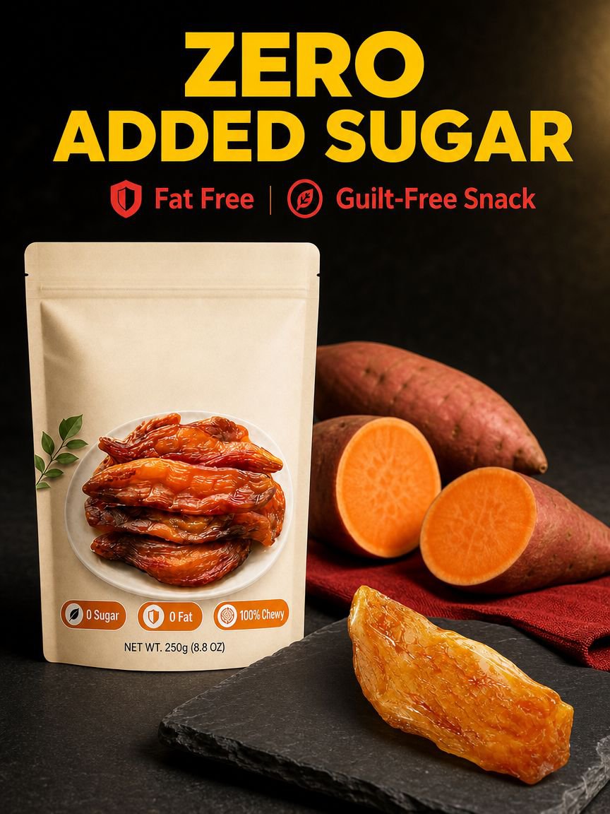 Sugar-Free Steamed Sweet Potato Snacks