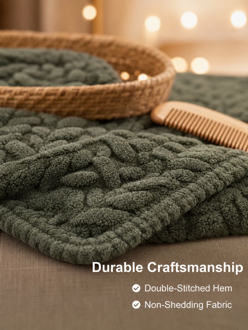 Thickened Jacquard Fleece Blanket