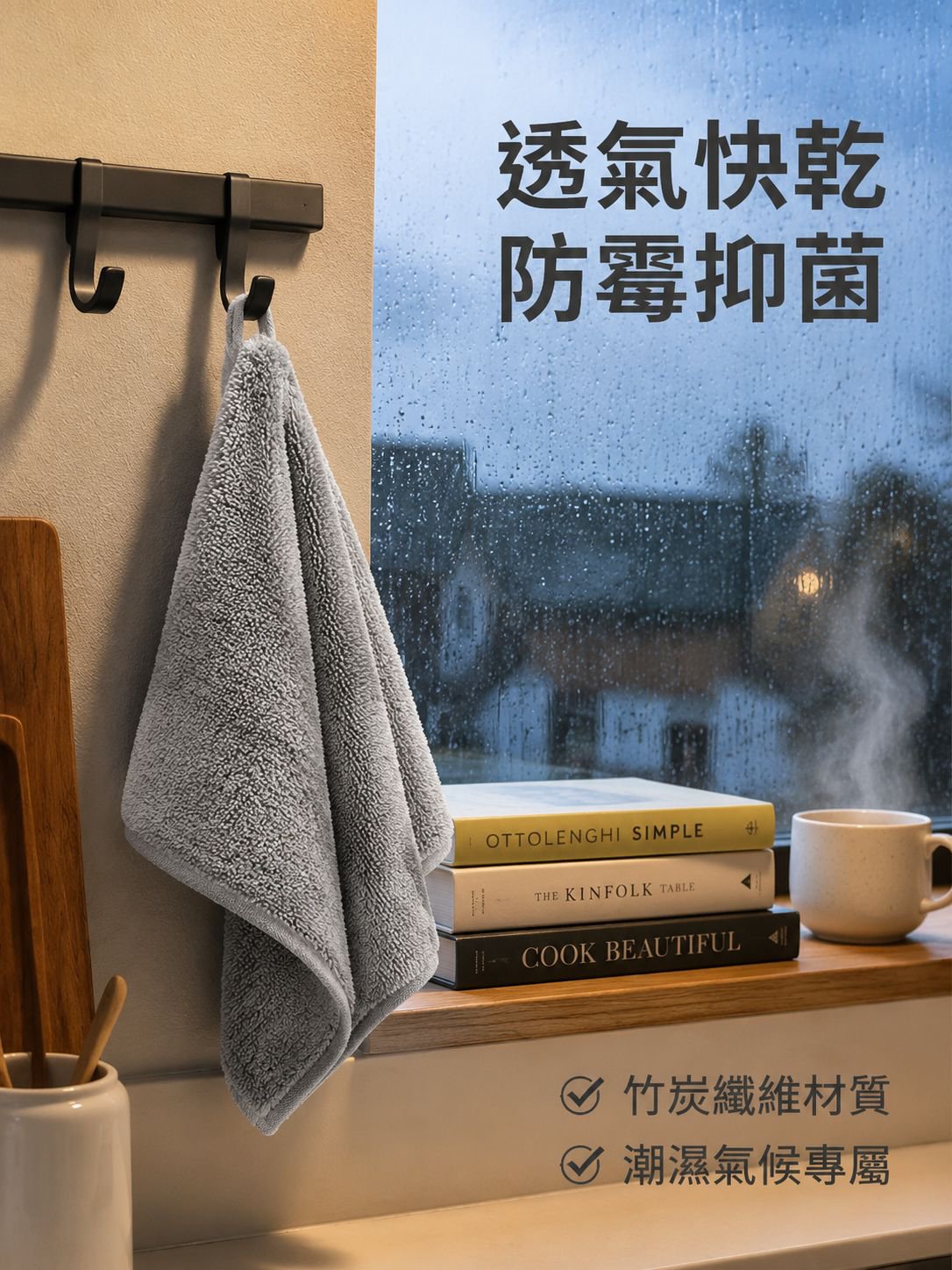 竹炭纖維洗碗巾