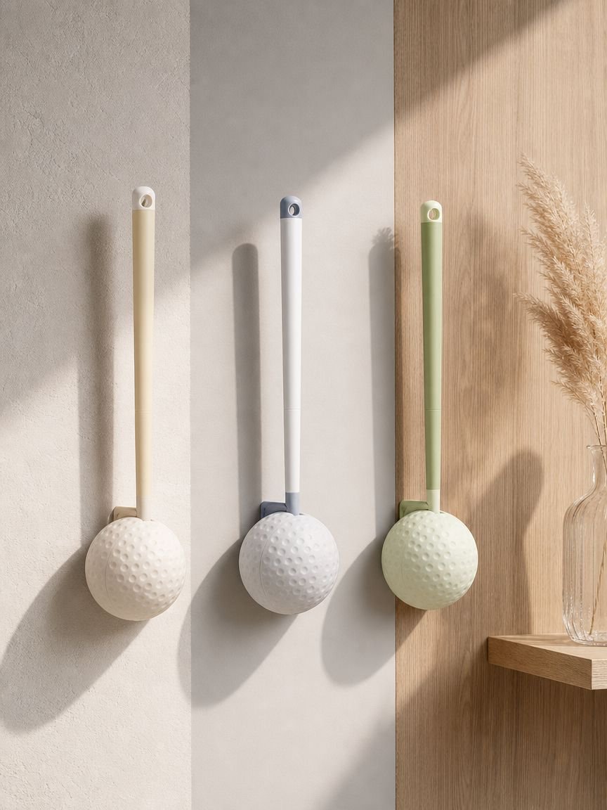 Durable materials of the Golf Double-Sided Toilet Brush