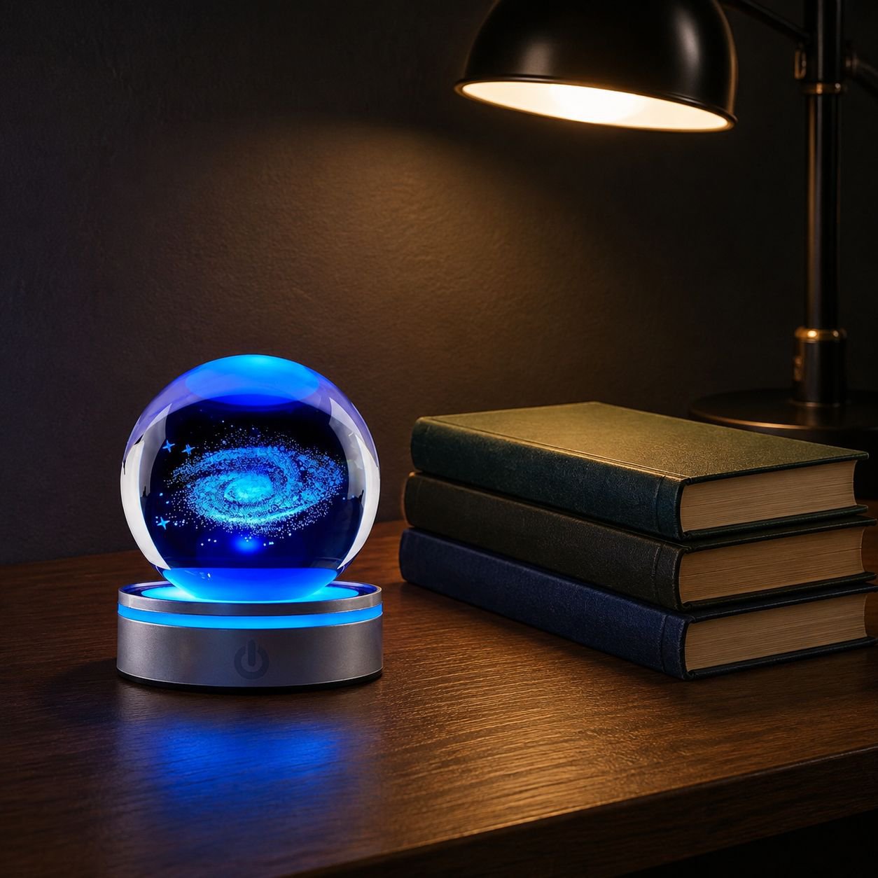 Office Decor Starry Sky Projector Crystal Ball