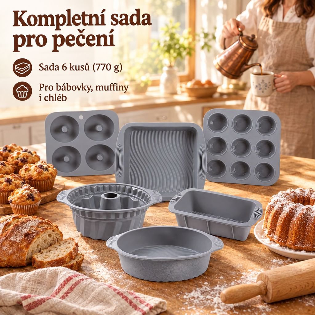 Tekutý silikonový materiál na formy