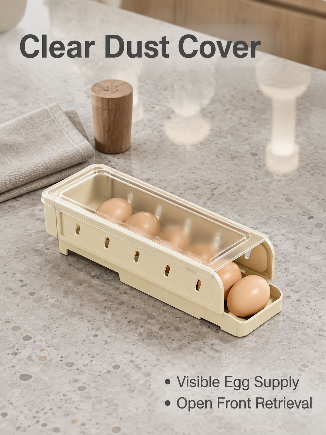 Portable Egg Holder Storage Box