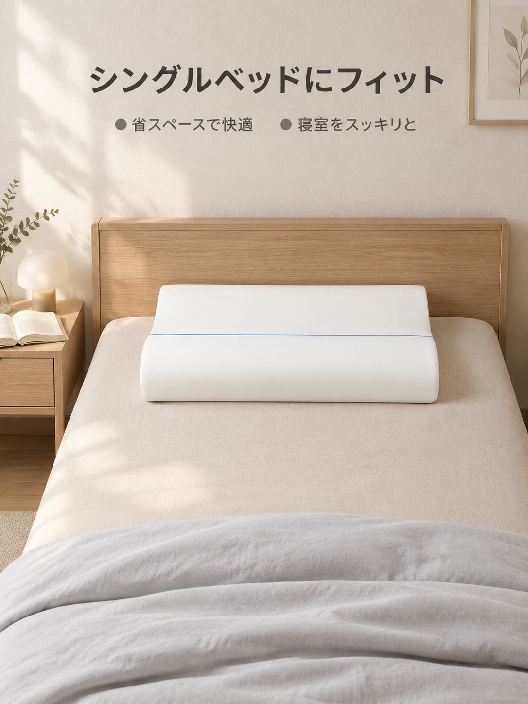 頸椎サポート枕 シングル用