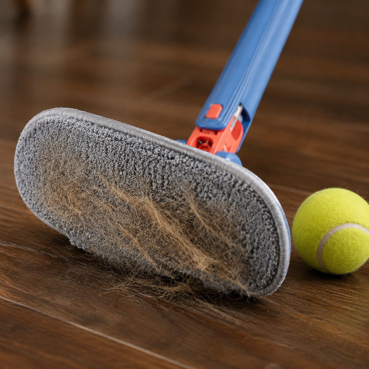 Streak-free finish using the extendable glass cleaning tool