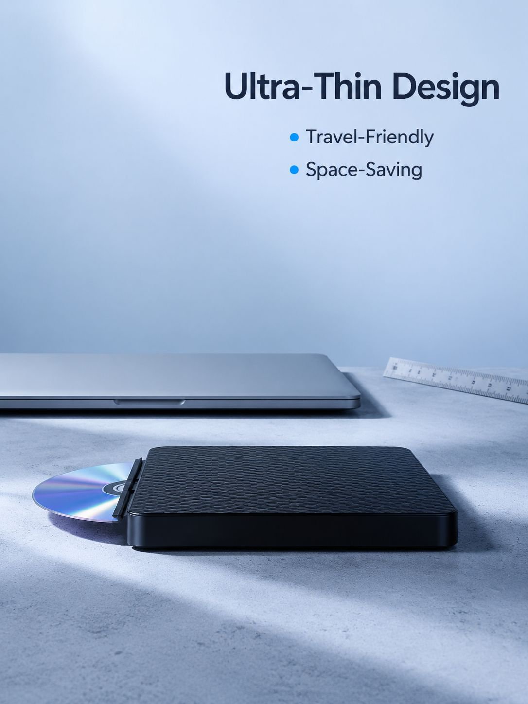 Slot-in External Optical Drive CD Burner for Computer
