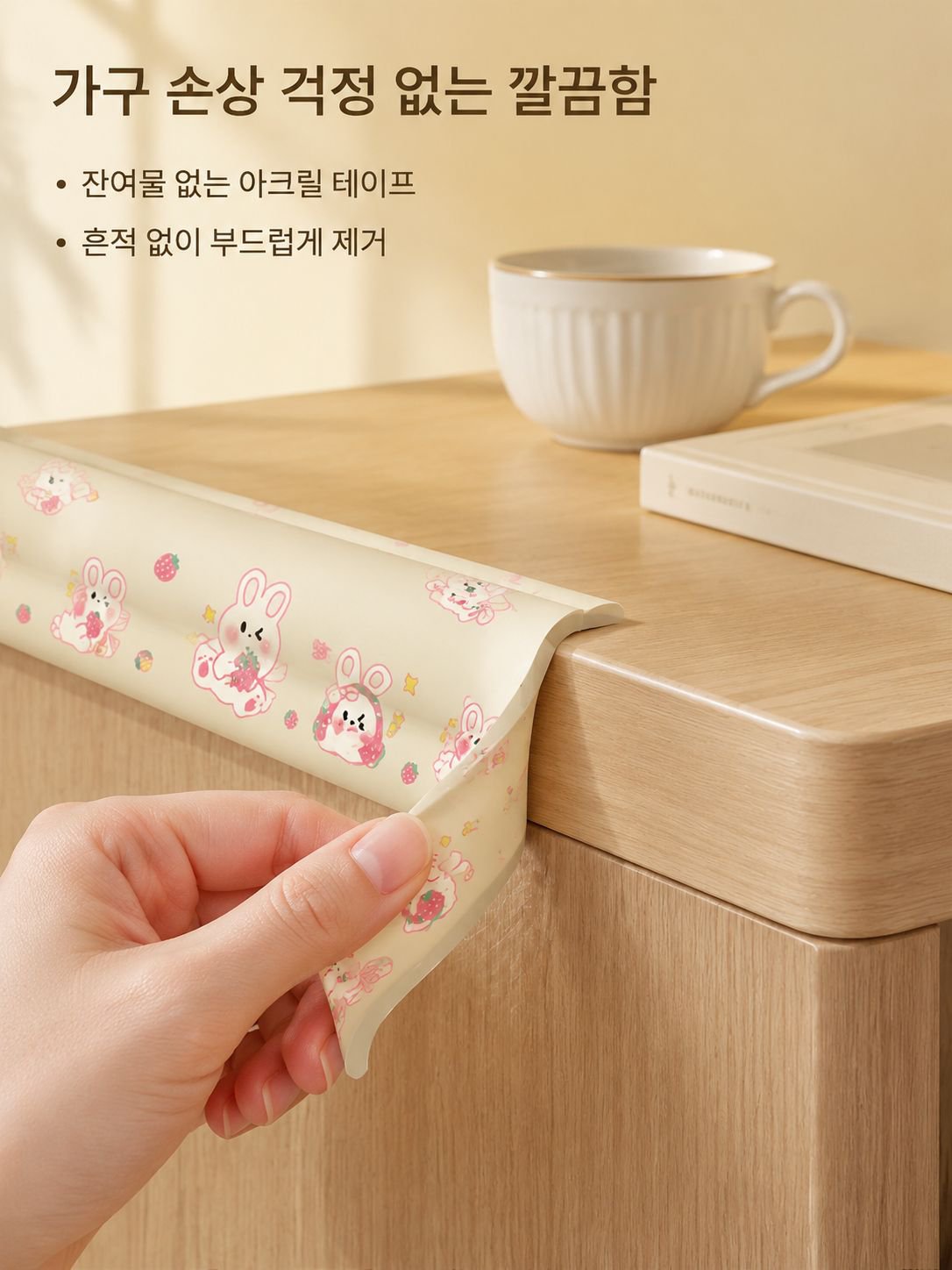 Baby proofing corner guard for coffee table